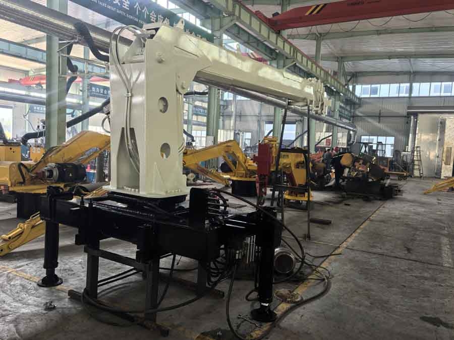 挖抓船吊固定吊車載吊總成